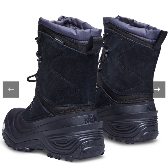 Alpenglow V Waterproof Boots - Youth, Color:
TNF Black - Vanadis Grey, Size 2 - Picture 13 of 14